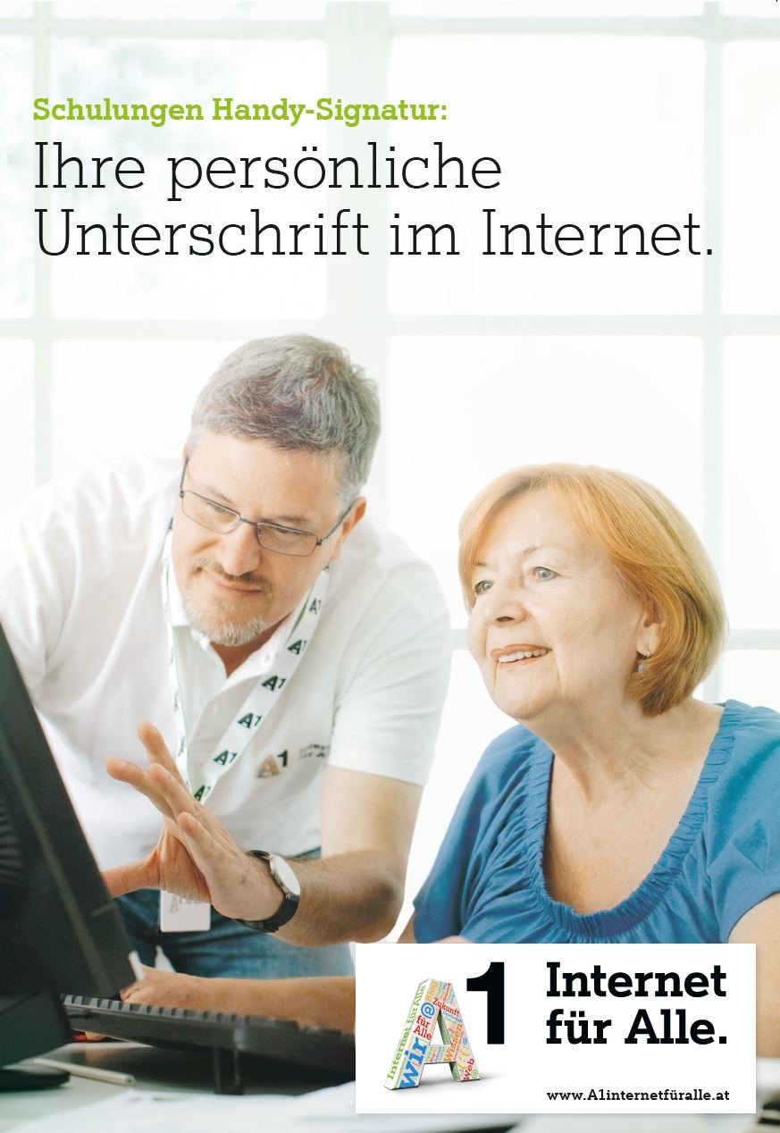 Schulingen Handy-Signatur:Ihre persönliche Unterschrift im Internet.