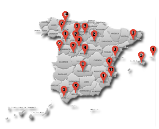 Figure 1: Geographical scope for the Program